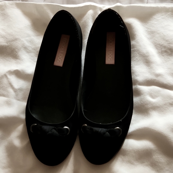Rocket Dog Shoes - Rocket Dog Black Slip On Flats